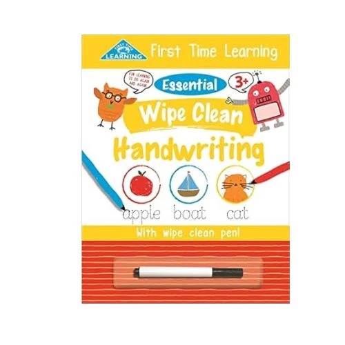 First Time Learning: Wipe Clean Handwriting
