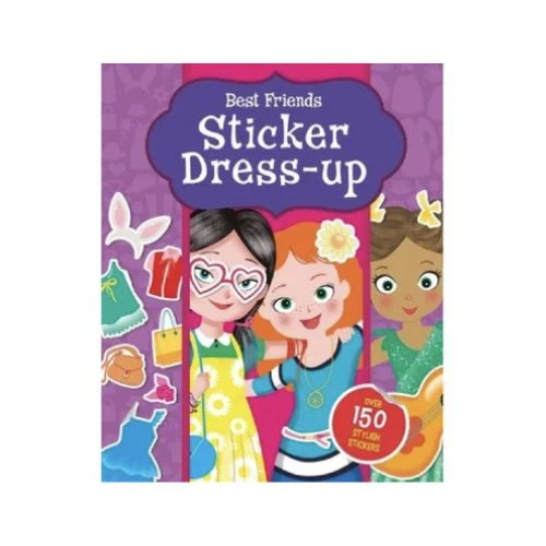 Best Friends Sticker Dress-Up with Fashion and Fun