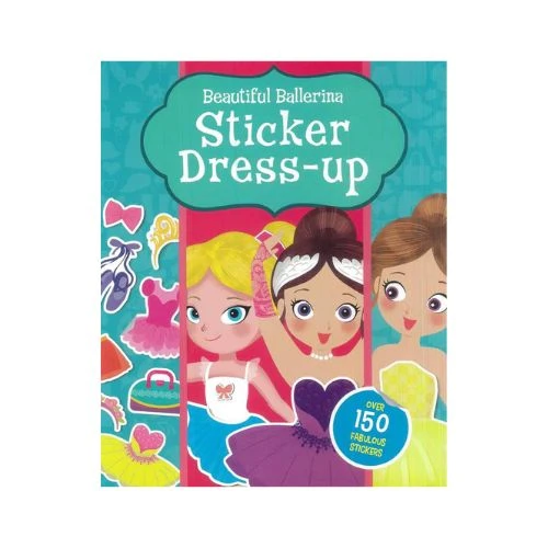 Beautiful Ballerina Sticker Dress-Up Activity Book