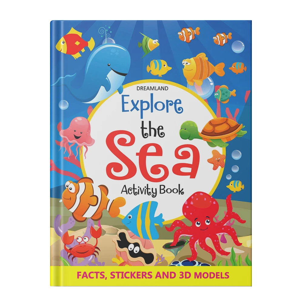EXPLORE THE SEA ACTIVITY BK WITH STICKER DREAMLAND BOOKS