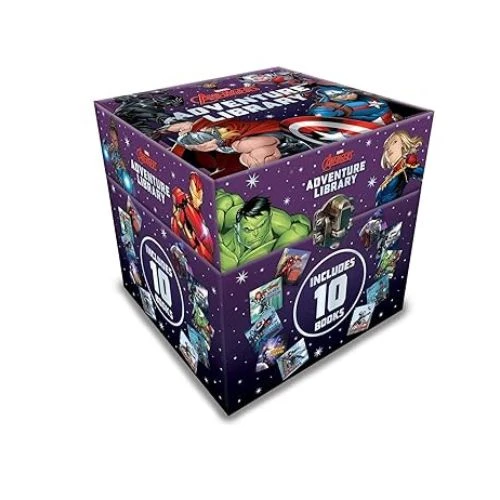 Marvel Avengers Superhero Story Collection Library