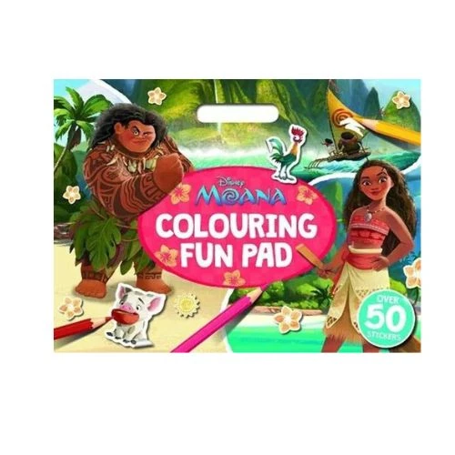 Disney Moana Colouring Fun Pad for Kids