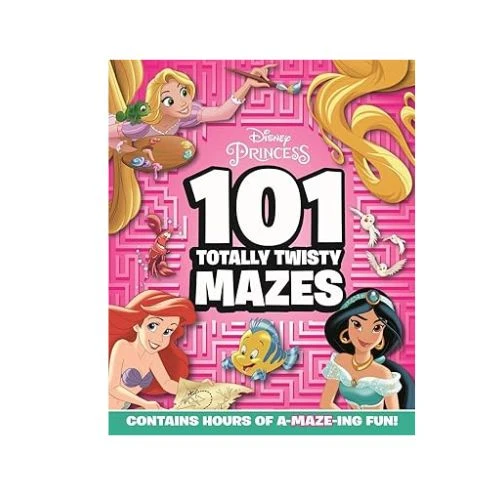 Disney Princess 101 Totally Twisty Mazes for Kids