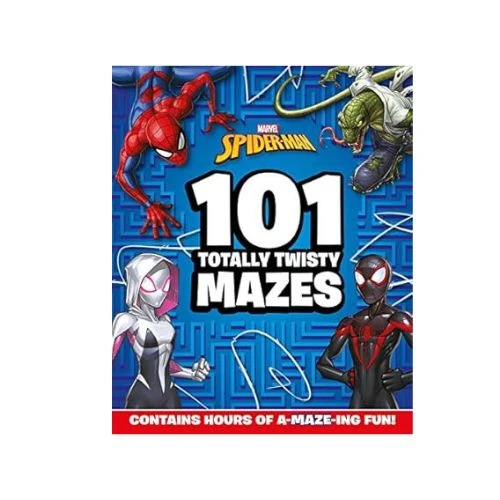 Marvel Spider-Man 101 Totally Twisty Mazes for Kids