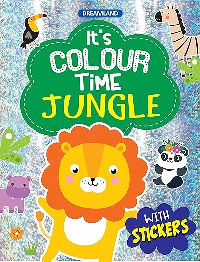 COLOUR TIME - JUNGLE DREAMLAND BOOKS