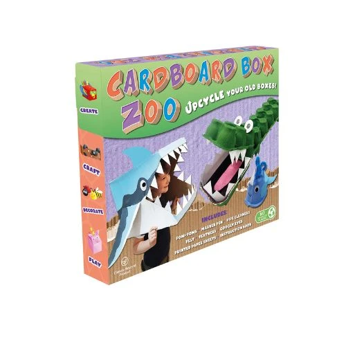 Cardboard Box Zoo: Creative Play for Kids