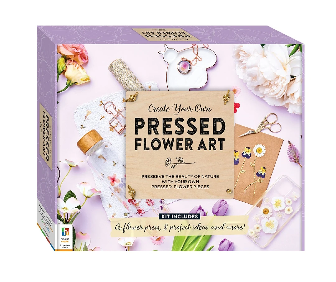 Create Your Own Pressed Flower Art