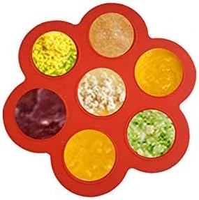 Eazy Kids 7 food freezer tray - Red