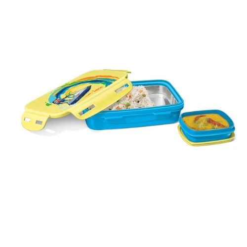 Milton Steely Kids Lunch Box, 500ml, Blue