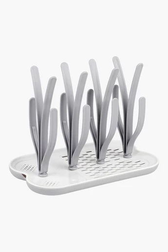 Eazy Kids Baby Bottle Drying Rack 16 peg - Grey