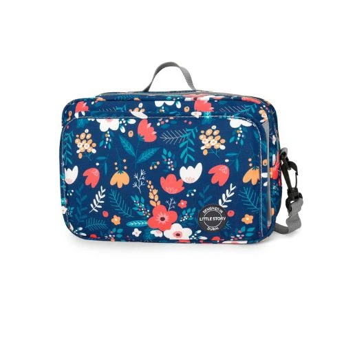 Floret Blue Diaper Changing Clutch Kit for Babies
