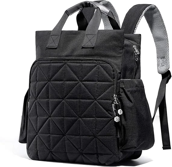 Little Story Styler Diaper Backpack - Black