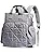 Grey Diaper Backpack by Little Story Styler
