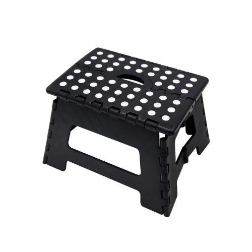 Kids Foldable Step Stool Black