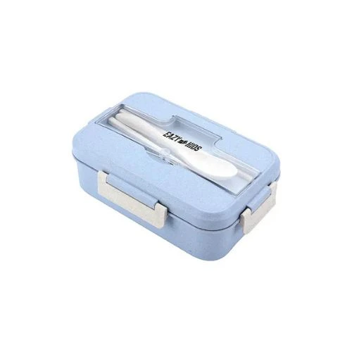 Wheat Straw Leakproof Eco Bento Lunch Box - Blue (1000ml)