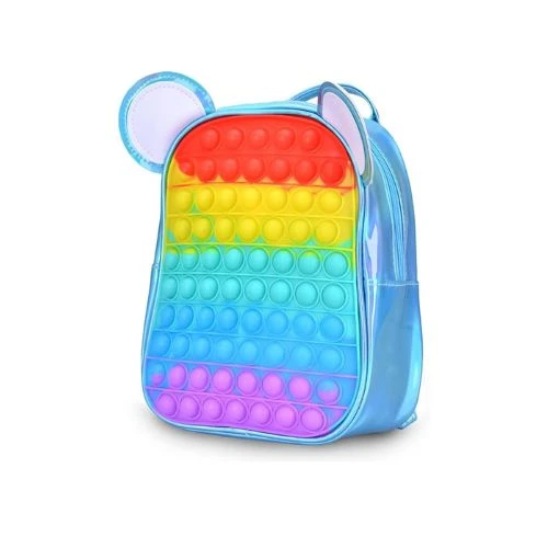 Kids Pop It Ears Bag Blue
