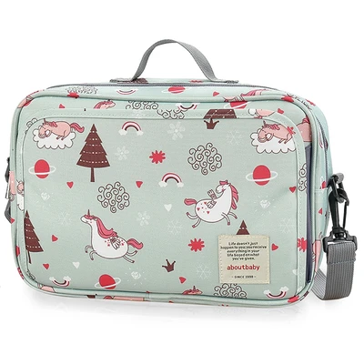 Green Baby Diaper Changing Clutch Kit by Little Story