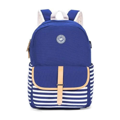 Classic School Bag - Blue