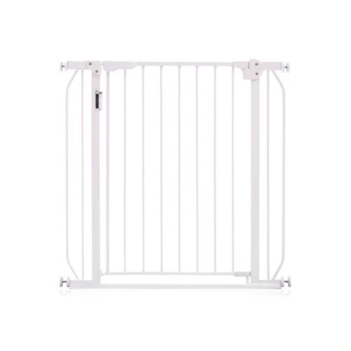 Baby Safe Safety Gate Metal with Extensions White