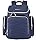 Navy Blue Georgia Diaper Bag with Changing Pad & Stroller Hooks by Little Story