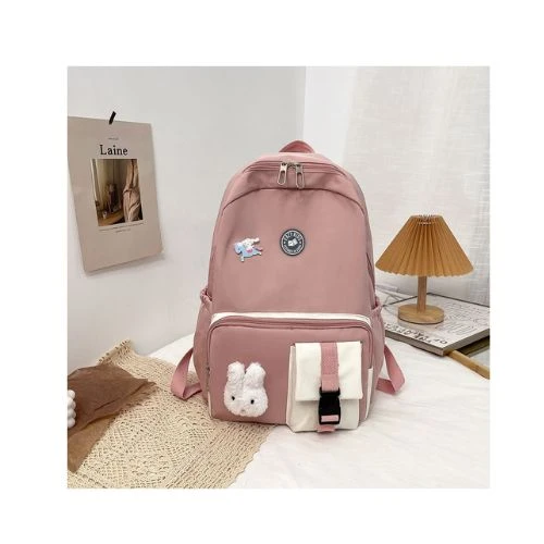 Vogue School Bag - Pink