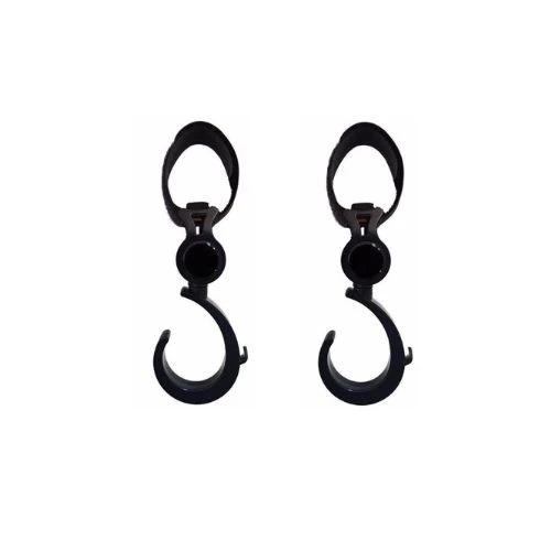 Stroller Hooks by INSULAR with Rotating Feature