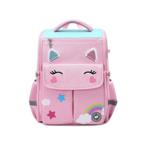 3D Unicorn School Bag - Pink
