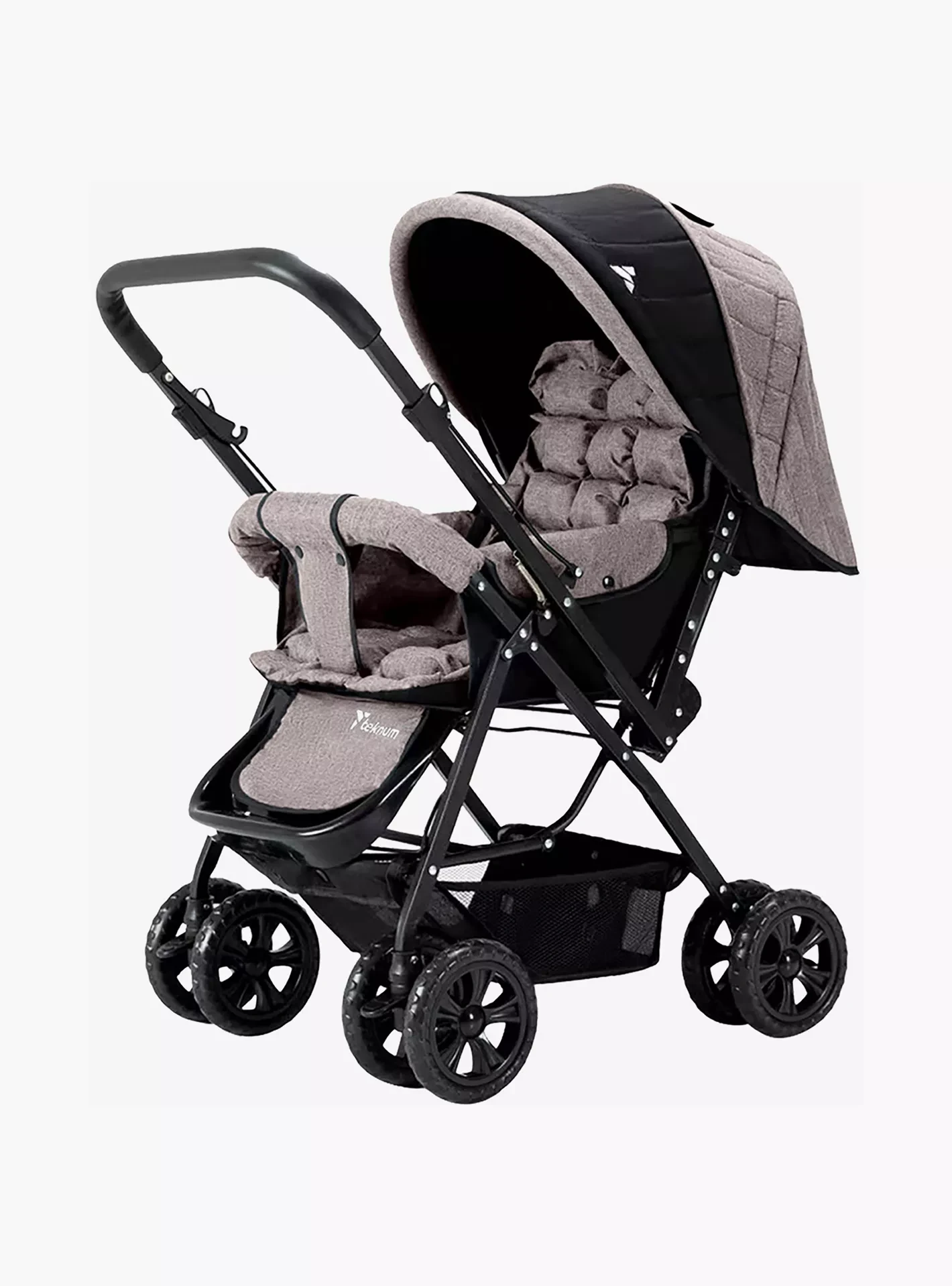 Teknum Reversible Look at Me Stroller - Grey