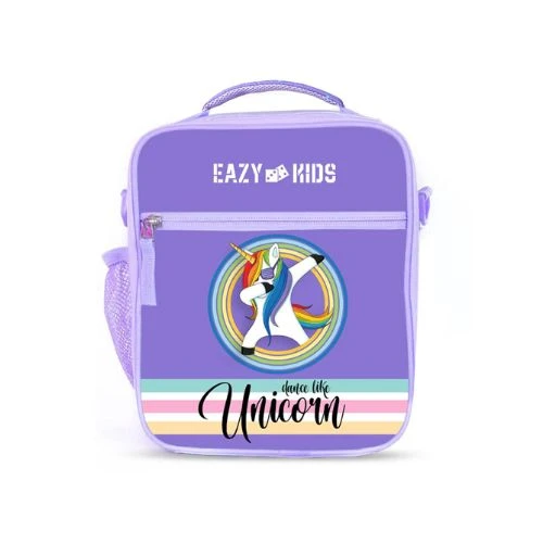 Eazy Kids Bento Lunch Bag - Unicorn - Purple
