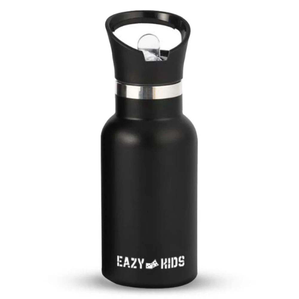 Stainless Steel Water Bottle 500ml - Black