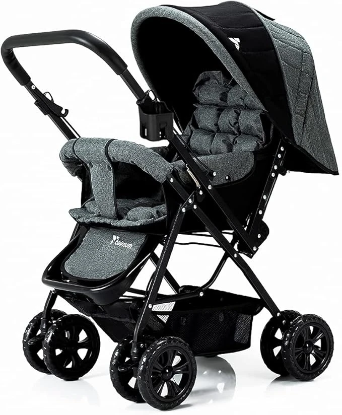 Reversible Look at Me Stroller by Teknum - Black