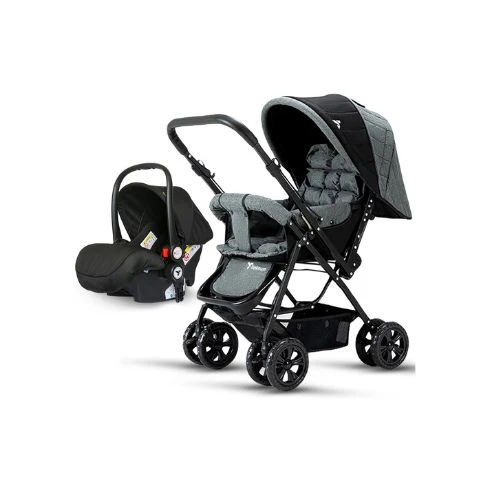 Baby Travel System with Reversible Stroller & Car Seat – Teknum