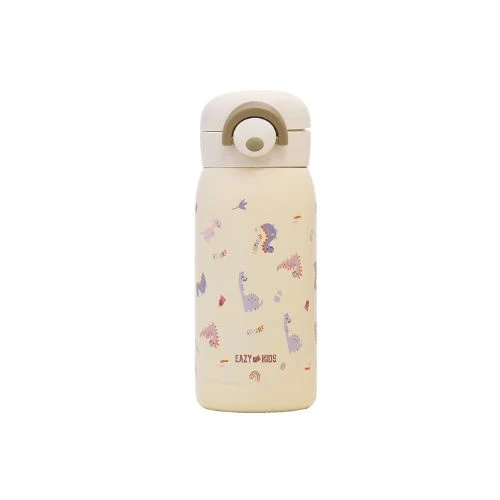 Insulated Water Bottle - Ivory, 350ml, Eazy Kids