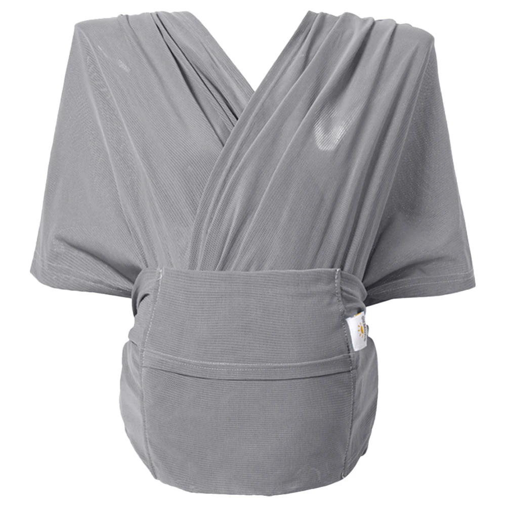 Adjustable Baby Wrap Carrier Sling - Grey