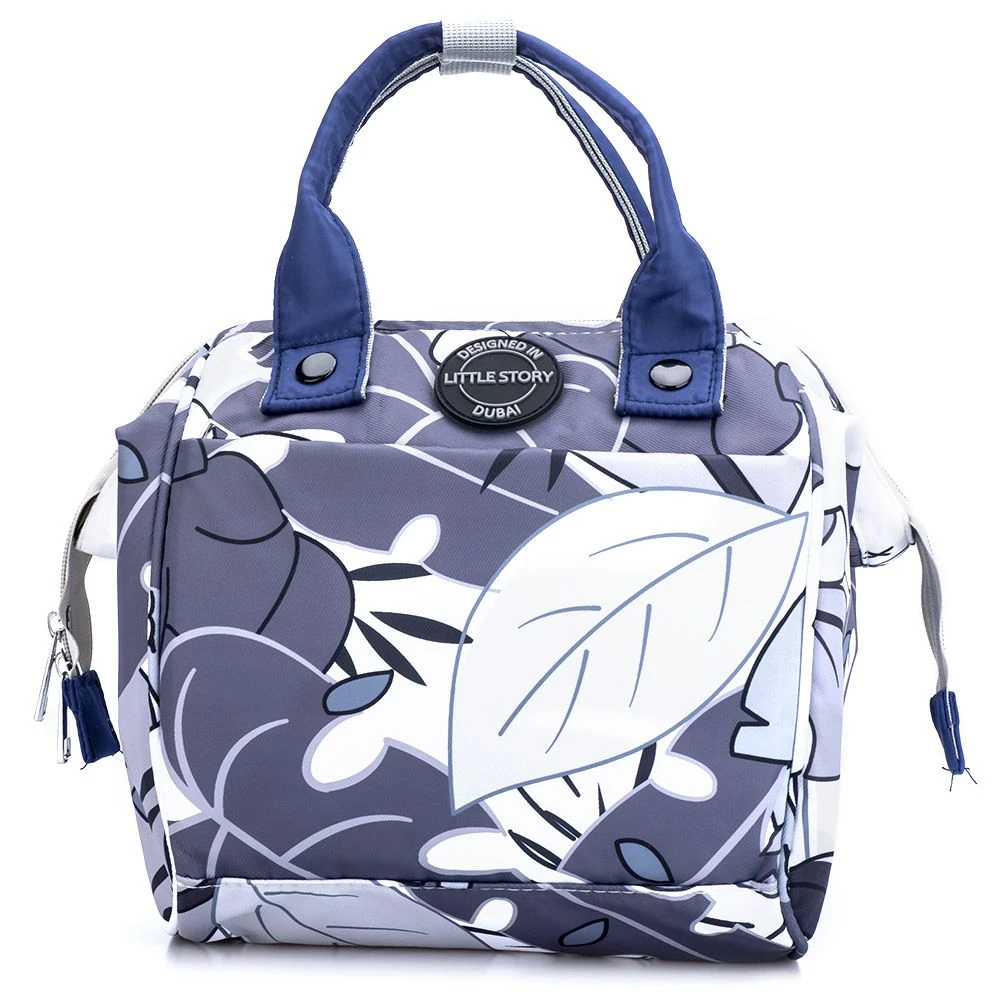Winter Garden Diaper Bag - Grey