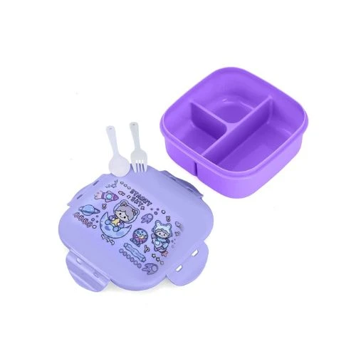Kids Bento Lunch Box Star Sky Purple