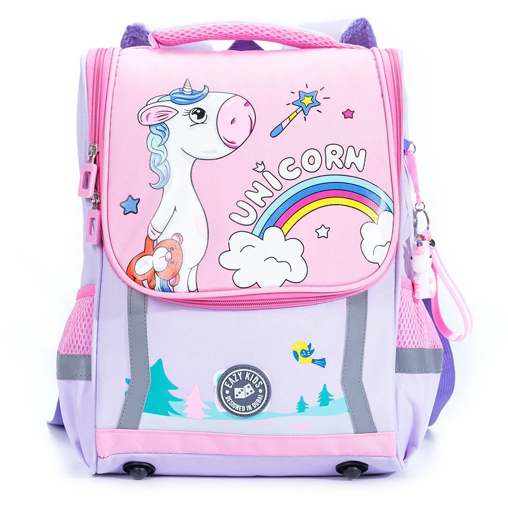 School Bag Unicorn - Purple + Pink