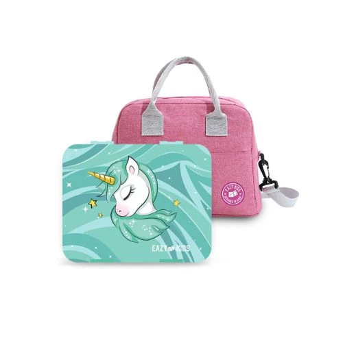 Kids Bento Box with Lunch Bag & Cutter Set