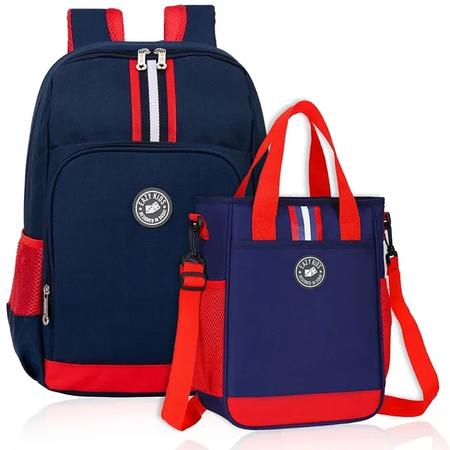 Kids School Bag Combo Set - Blue