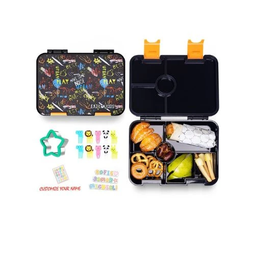 Bento Box Combo with Sandwich Cutter Set - Dino Bro