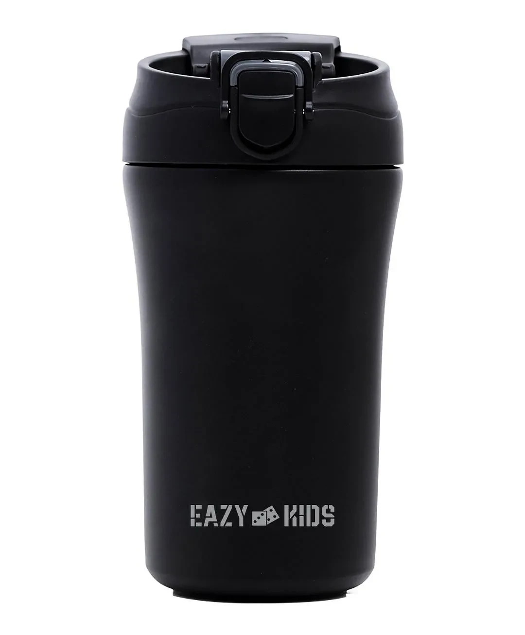 HYDROBREW Double Wall Insulated Tumbler Water Bottle - Black, 400ml