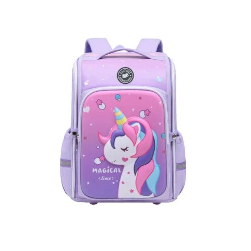 Kids Backpack 16" - Magical Unicorn Pink