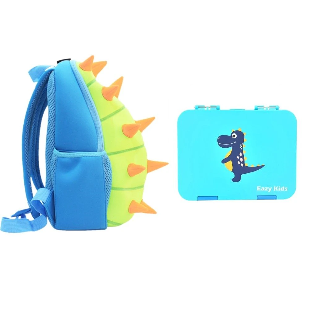 Spiky Dinosaur School Set - Green