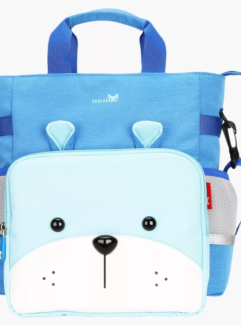 Jungle Tote Bag - Sapiential Bear Blue