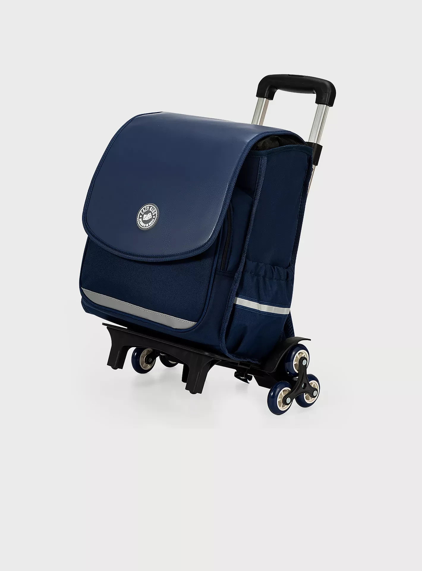 Kids - School Bag wt Trolley, Medium Blue