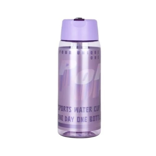Purple Kids Water Bottle 750ml with Grab String by Nova