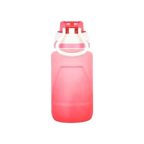 Pink Kids Water Bottle 550ml with Straw by Nova