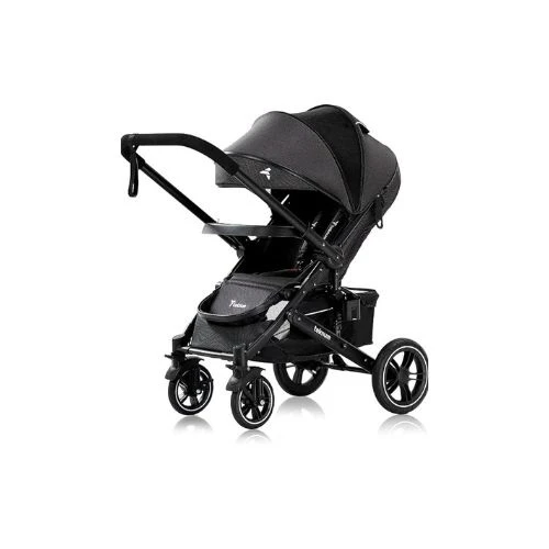 Reversible Moon Walk Stroller Black