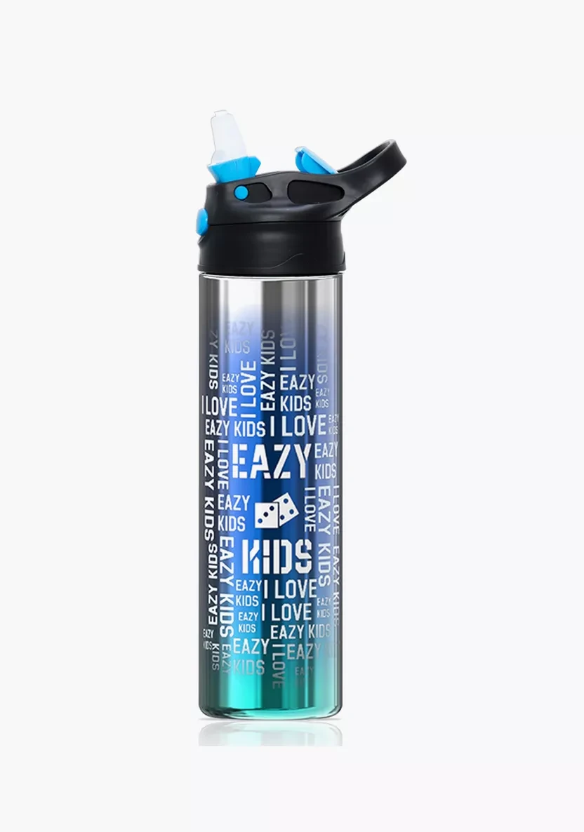 Kids Double wall Stainless Steel Water Bottle - Blue (530ml)