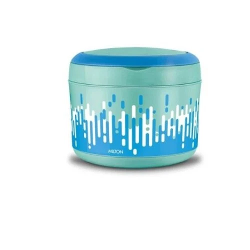 Big Bite Insulated Lunch Box with Plate and Handle, 900ml, Blue